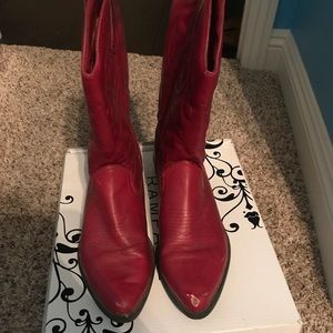 Red Cowgirl Boots